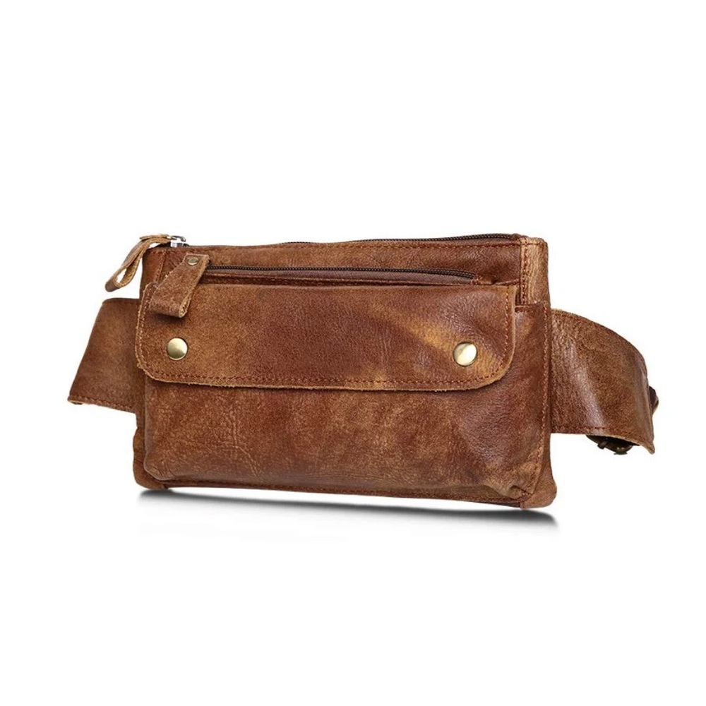 Hands Free People OG leather Fanny pack / belt bag